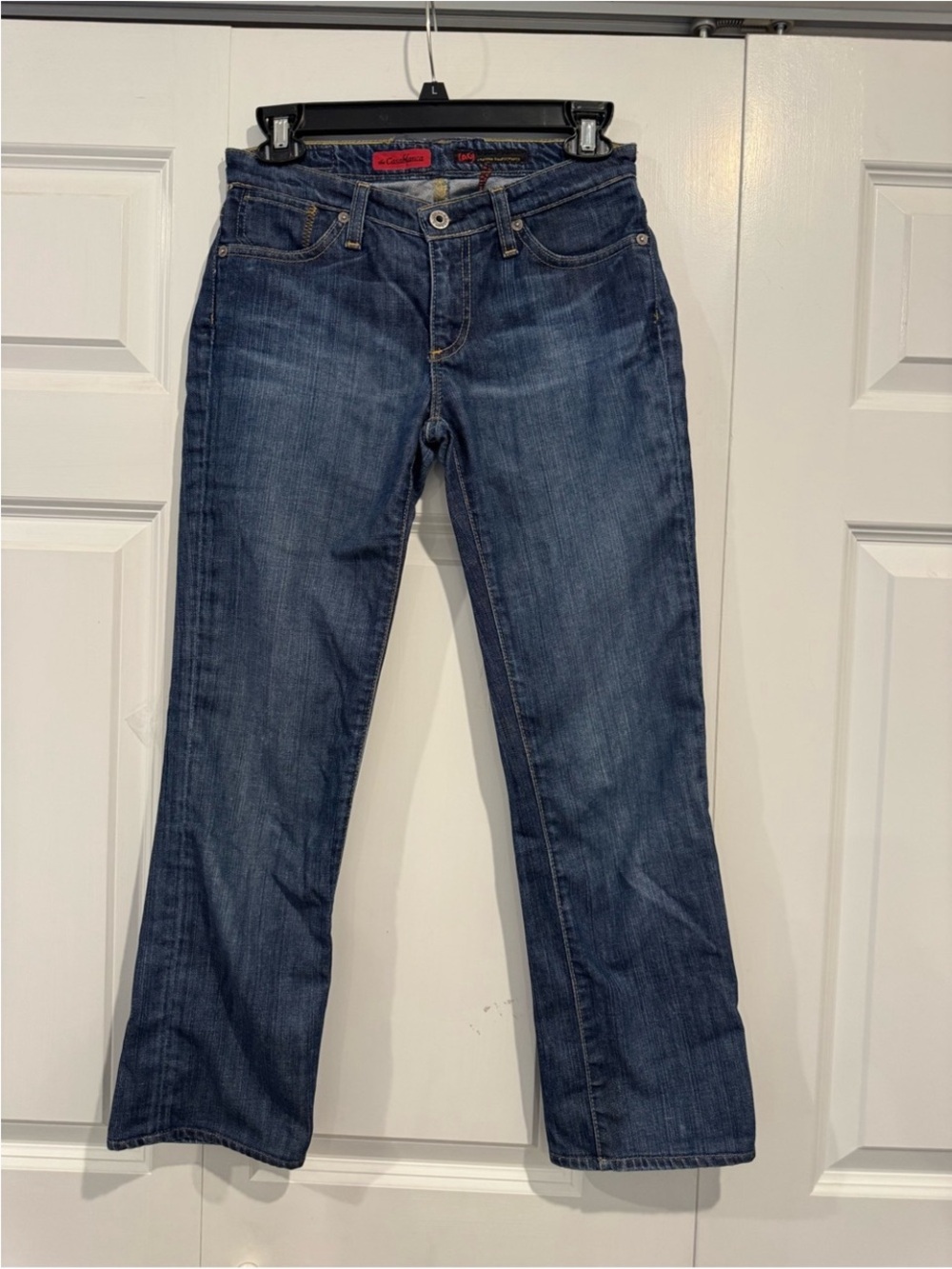 AG Adriano Goldschmied Mid-Rise Straight Leg Jeans Size 27R